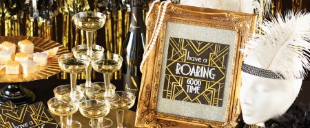 Roaring 20 Party Ideas Great Gatsby Party Supplies 