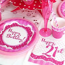 21st Birthday Party Supplies and Decorations