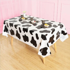 Cow Print Tablecloth
