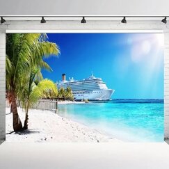 Tropical Cruise Backdrop