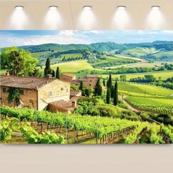 Tuscany Countryside Backdrop