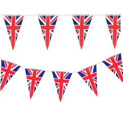 British Union Jack Flag Banner (10mtrs)
