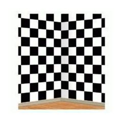 Checkered Backdrop Scene Setter (9m)