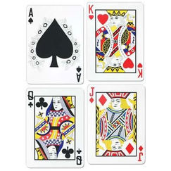 Playing Card Cut-outs - pk4