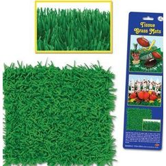 Green Tissue Grass Mat - pk2