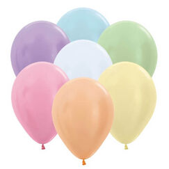 Mixed Satin Balloons (30cm) - pk25