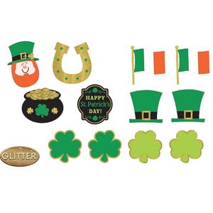 Glitter Irish Cutouts (pk12)